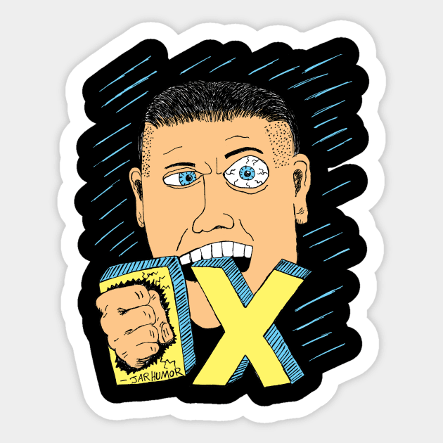 Saved By The Ox Sticker by jarhumor